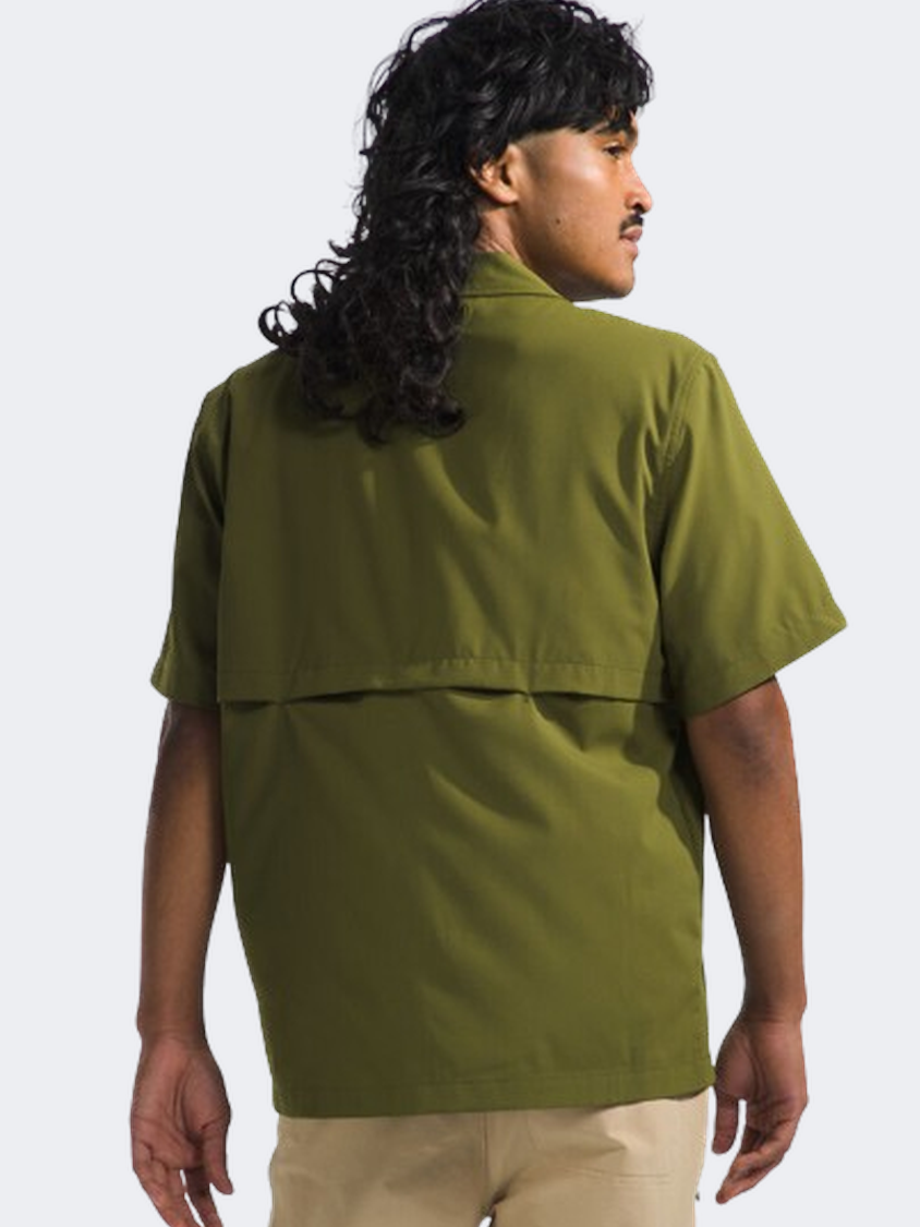 The North Face First Trail Men Hiking T-Shirt Forest Olive