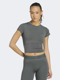 Adidas Baby Brillant Hyperglam Women Training T-Shirt Grey