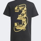 Adidas Hot Tiro Boys Sportswear T-Shirt Black/Gold