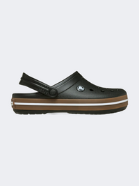 صندل Crocs Crocband Gum للجنسين أسود للاستخدام اليومي