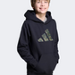 Adidas Camo Graphic Kids-Boys Sportswear Hoody Black