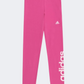 Adidas Essentials Linear Kids Girls Sportswear Tight Fuschia/Pink