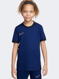 Nike Dri-Fit Academy Kids' Boys Football T-Shirt Blue