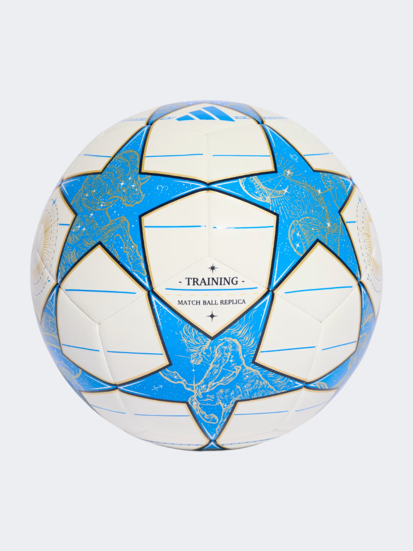 Adidas Ucl Training 25/26 League Stage Unisex Football Ball White/Blue/Gold