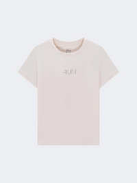 تي شيرت تدريب نسائي من إركي، لون وردي صدفة البحر