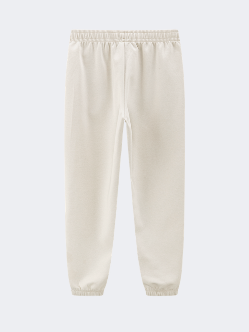 Erke Knitted Cropped Women Lifestyle Pant Light Khaki