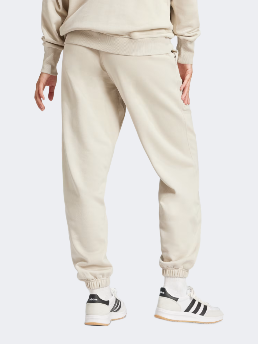 Adidas All Szn Fleece Loose Women Sportswear Pant Wonder Alumina