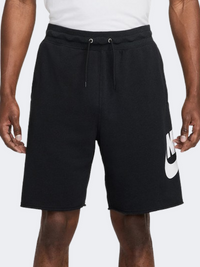 شورت لايف ستايل رجالي Nike Club Alumni أسود/أبيض
