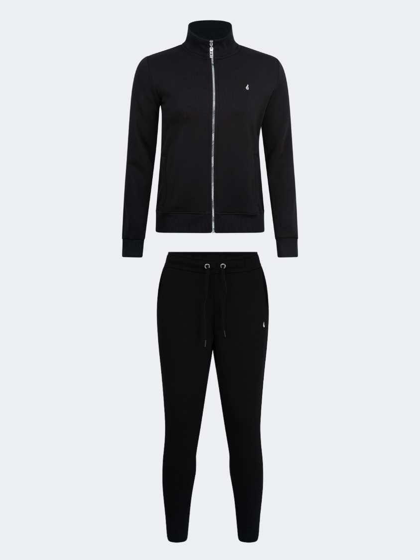 Oil And Gaz Stylish Women Lifestyle Suit Black