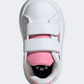 أحذية رياضية للبنات الرضع Adidas Grand Court 2.0 أبيض/وردي/أسود