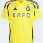 Adidas Al Nassr Fc 24 Home Kids-Boys Football T-Shirt Yellow/Blue