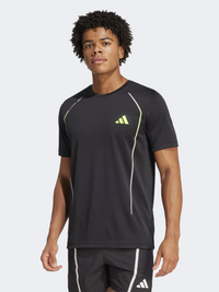 تيشيرت تدريب رجالي Adidas Tech Apparel أسود