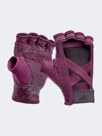 Adidas Accessories Training Women Fitness Gloves Crimson
