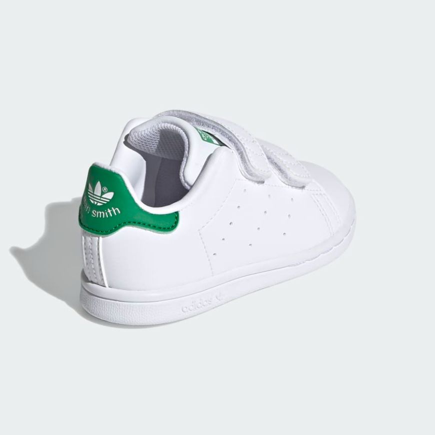 Adidas Stan Smith Infant-Boys Original Shoes White/Green – Mike