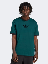 Adidas Adicolor Loose 2000S Cali Men Originals T-Shirt Aurora Ivy/Black