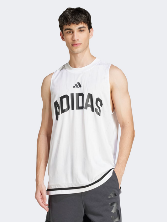 Adidas Seasonal Essentials Us Men Sportswear Tank White