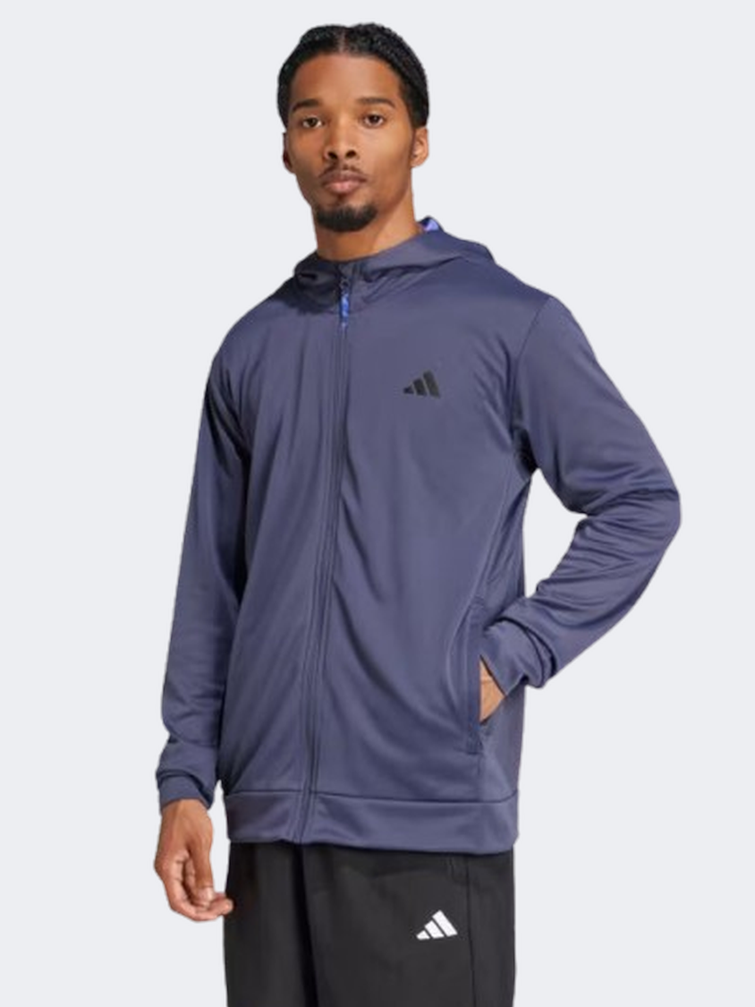 Adidas Essentials Camo Men training Hoody Shadow Navy