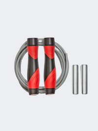 Reebok Accessories Fitness Premium Skipping Rope Red/Black/Grey
