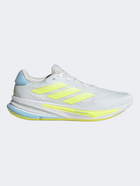 حذاء جري رجالي Adidas Supernova Ease أبيض/فضي/أصفر