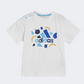 Adidas Essentials All Over Print Fruit Baby Boys Sportswear Set White/Blue Burst
