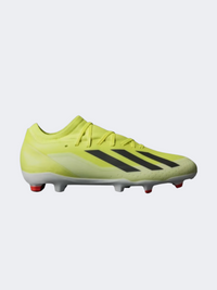 حذاء كرة قدم رجالي Adidas X Crazyfast League أصفر/أسود/أبيض