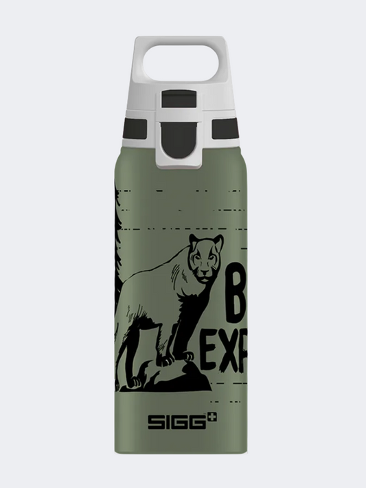Sigg Wmb One Brave Mountain Lion 0.6 L Outdoor Water Bottle Olive Green