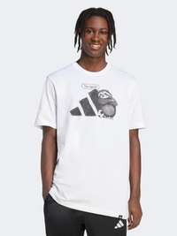 Adidas Yay Sports Graphic Men Sportswear T-Shirt White