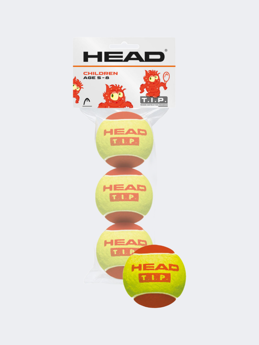 Head 3B Tip 4Dz Tennis Ball Yellow/Red