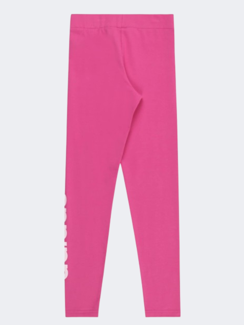 Adidas Essentials Linear Kids Girls Sportswear Tight Fuschia/Pink