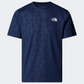 The North Face 24/7 Embossed Men Hiking T-Shirt Navy/Tent Model