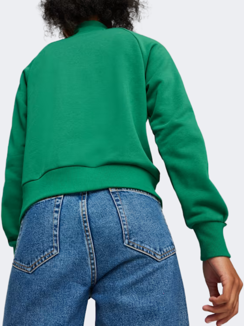 Puma Iconic T7 Women Lifestyle Jacket Green