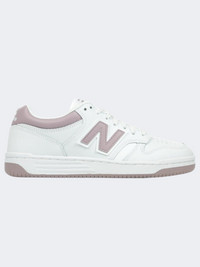 New Balance Bb480 حذاء لايف ستايل للجنسين أبيض/تاوب