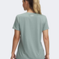 Under Armour Tech Ssc Women Training T-Shirt Silica Green/White