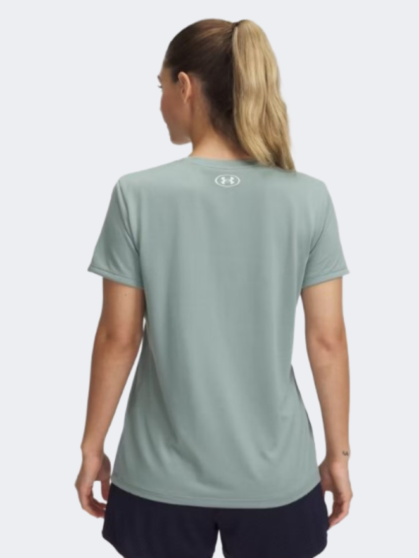 Under Armour Tech Ssc Women Training T-Shirt Silica Green/White
