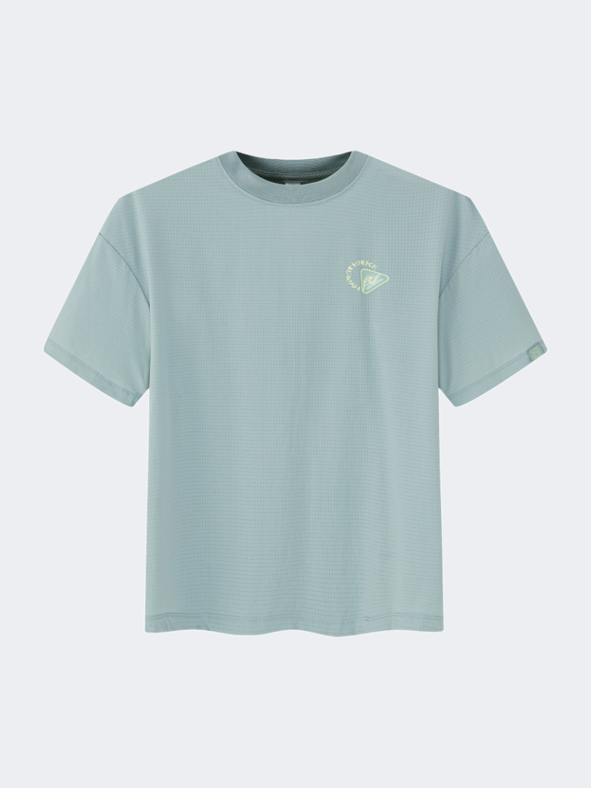 Erke Women Running T-Shirt Tea Green