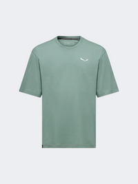 تيشيرت تنزه رجالي Salewa Eagle Loose بلون ويلو