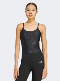 Adidas Aop Optime Women Training Tank Black