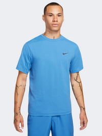 Nike دي إف يو في هايفيرس تيشيرت تدريب رجالي أزرق نجم/أسود