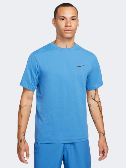 Nike Df Uv Hyverse Men Training T-Shirt Star Blue/Black