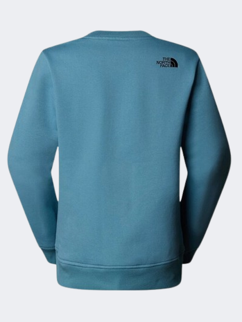 The North Face Drew Peak Women Lifestyle Sweatshirt Algae Blue