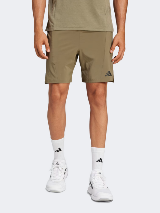 Adidas D4T Worlout Men Training Short Olive Strata