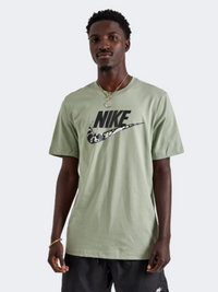 تيشيرت لايف ستايل رجالي Nike Sportswear Futura أخضر يشم