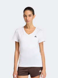 تيشيرت تدريب نسائي Adidas Workout Essentials أبيض