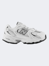 New Balance 530 Bungee حذاء لايف ستايل للأطفال الرضع للجنسين أبيض