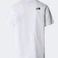 The North Face Raglan Redbox Men Lifestyle T-Shirt White/Smoked Pearl