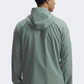 جاكيت نمط حياة رجالي من Under Armour منسوج مطاطي أخضر سيليكا