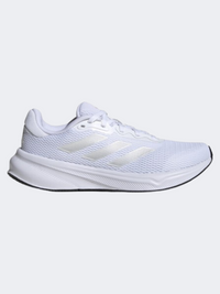 حذاء جري نسائي Adidas Response أبيض/معدني