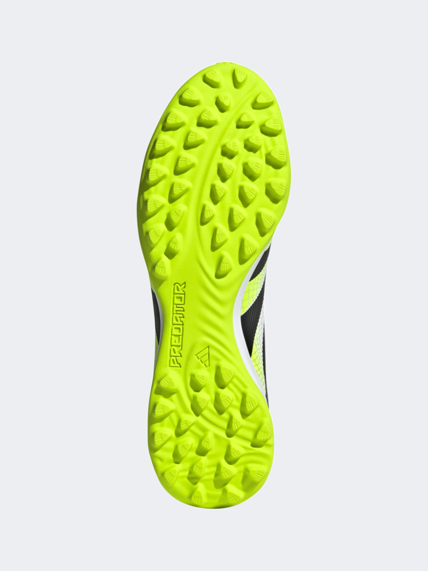 أحذية كرة القدم للرجال Adidas Predator League Tf أبيض/أسود/لايم