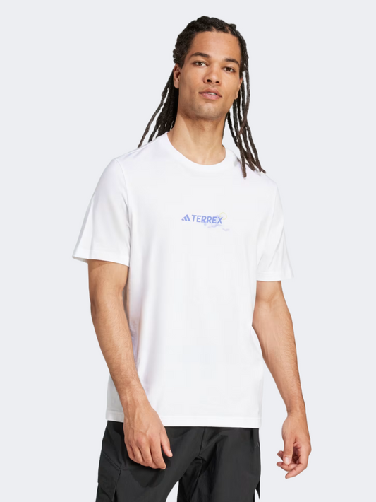 Adidas Run Sun Men Outdoor T-Shirt White