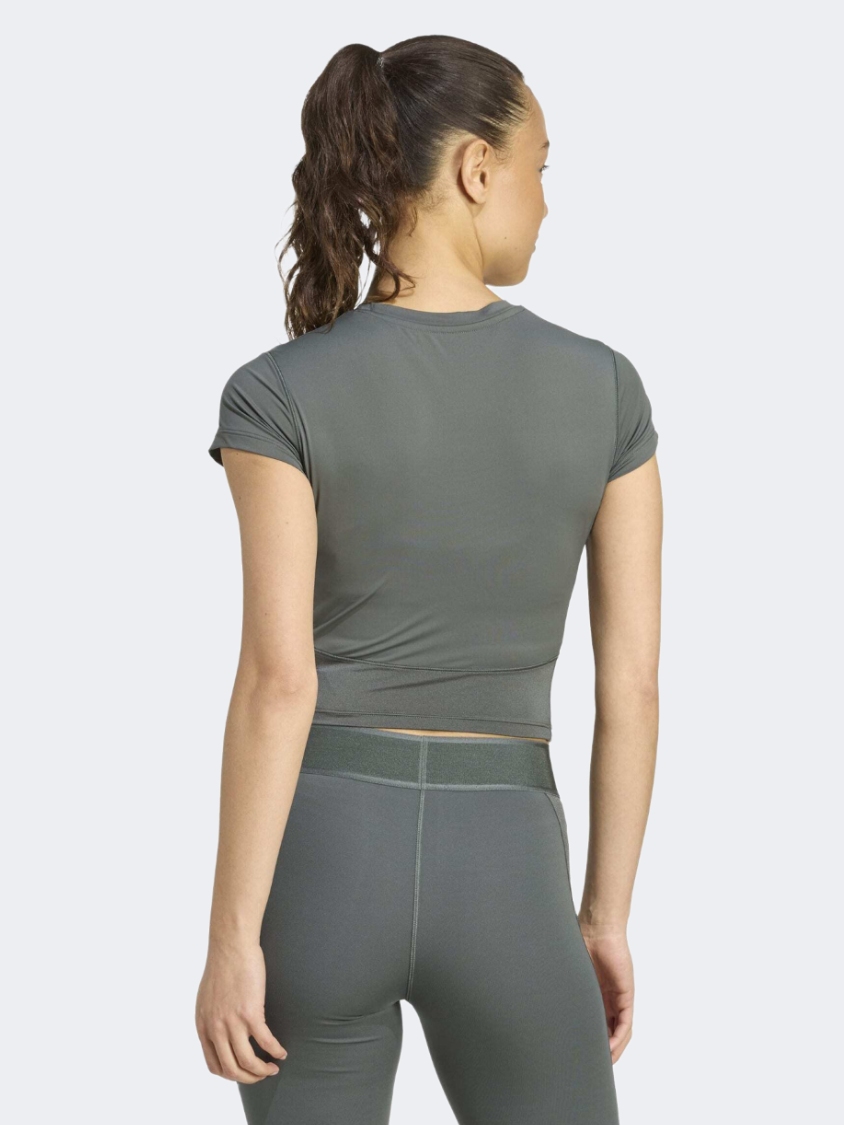 Adidas Baby Brillant Hyperglam Women Training T-Shirt Grey